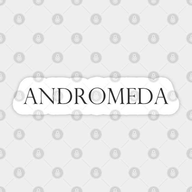 ANDROMEDA Sticker by mabelas